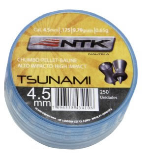 Chumbinho Tsunami Cal. 4,5mm 250 peas Nautika
