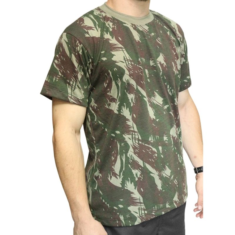 Camiseta Camuflada Exército Brasileiro DACS
