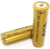 Bateria Recarregável 18650 Focus