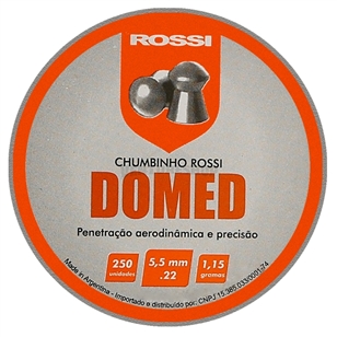 Chumbinho Rossi Domed 5.5mm 250 unidades