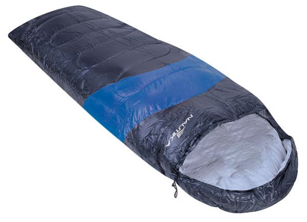 Saco de Dormir Viper 5° a 12°C Preto/Azul Nautika